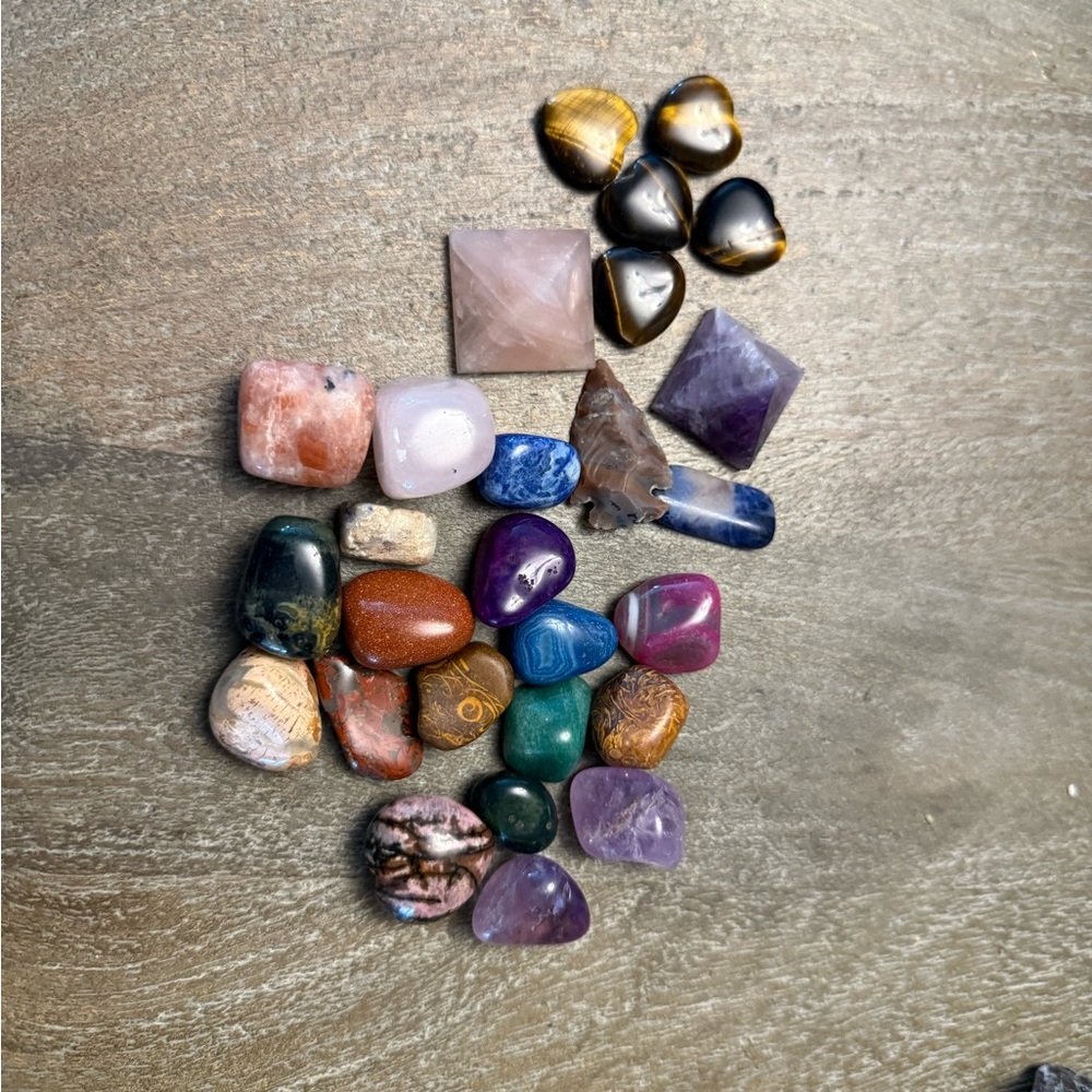 Assorted Polished Gemstones Collection